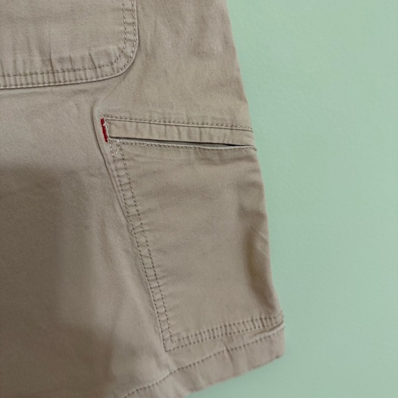 Eddie Bauer Tan Flat Front Shorts Classic Style - Picture 6 of 8